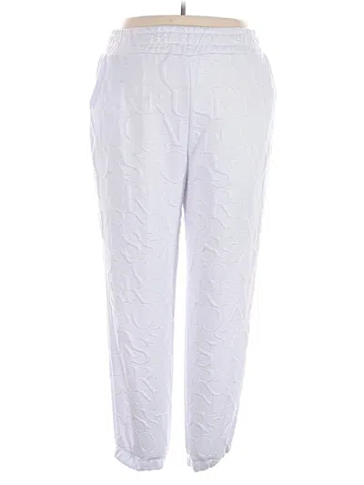 Pre-owned Love Poem Casual Pants In White