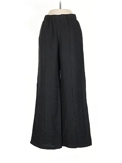 Pre-owned Love Poem Dress Pants In Black