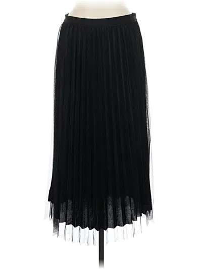 Pre-owned Love Poem Formal Skirt In Black