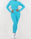 Love Poem Loungin Set In Ocean Blue