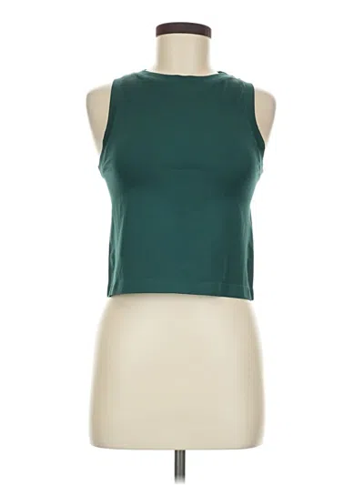Pre-owned Love Poem Sleeveless T-shirt In Teal