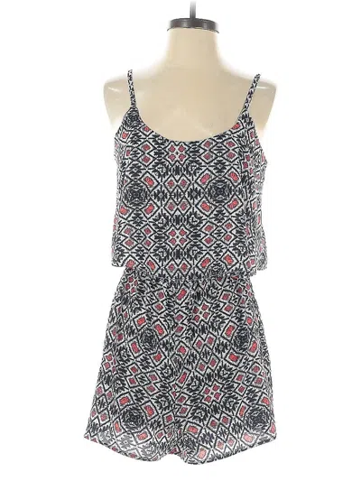 Pre-owned Love Reign Romper In Blue