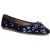 Love Rio Allegra Sequin Ballet Flat In Navy