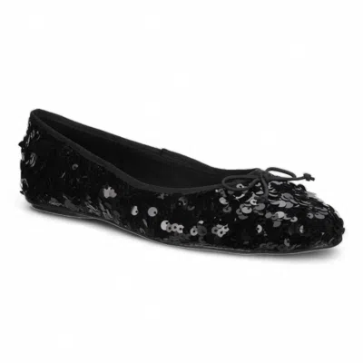 Love Rio Women's Allegra Sequins Ballet Flats In Black