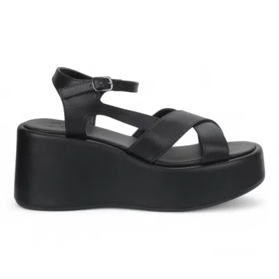 Love Rio Women's Alto Wedge Sandal In Black