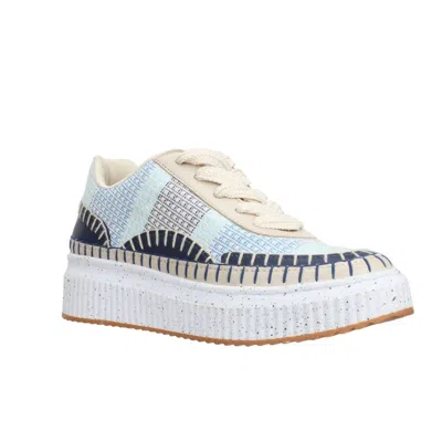 Love Rio Women's Audre Threads Sneaker In Multi Blue