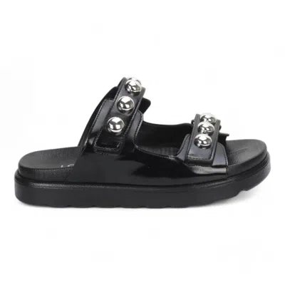 Love Rio Women's Barra Seaside Studded Sandal In Black