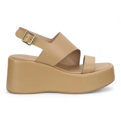 Love Rio Women's Lapa Wedge Sandal In Camel In Brown