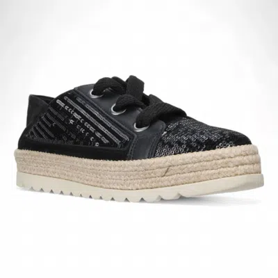 Love Rio Women's Maisie Sequins Sneakers In Black