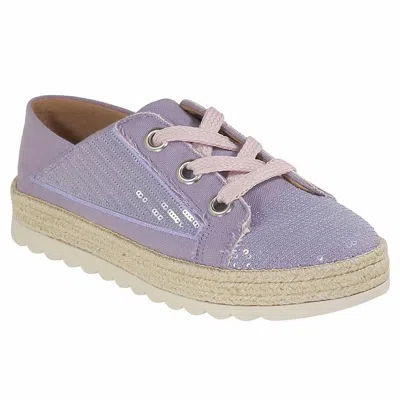 Love Rio Women's Maisie Sequins Sneakers In Lavender In Purple