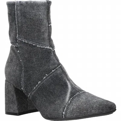 Love Rio Women's Maron Booties In Denim Black In Gray