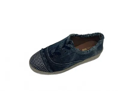 Love Rio Women's Sequined Jeans Sneaker In Denim