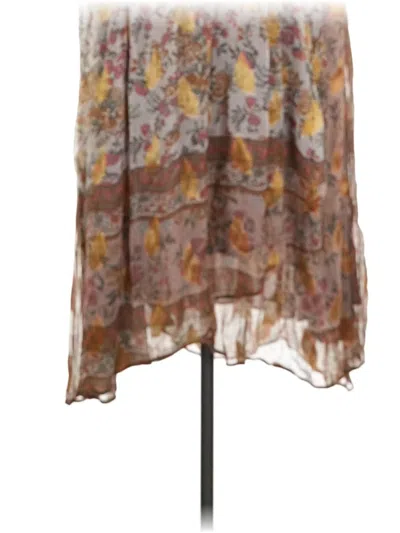 Pre-owned Love Sam Casual Skirt In Brown