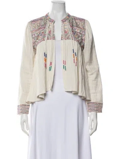 Pre-owned Love Sam Patterned Jacket In Neutrals