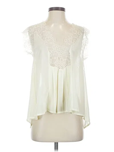 Pre-owned Love Sam Sleeveless T-shirt In White