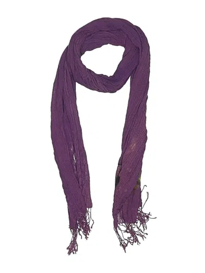 Pre-owned Love Scarf In Purple