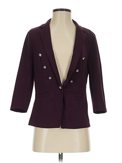 Pre-owned Love Scarlett Blazer Jacket In Purple