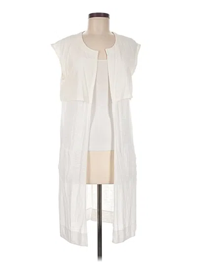 Pre-owned Love Scarlett Cardigan Sweater In Ivory