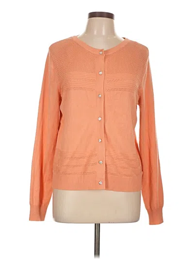 Pre-owned Love Scarlett Cardigan Sweater In Orange