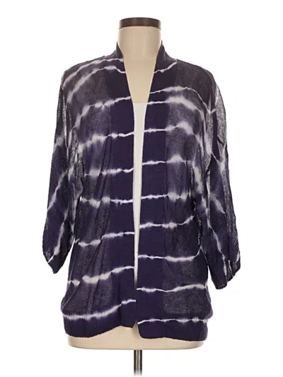 Pre-owned Love Scarlett Cardigan Sweater In Purple