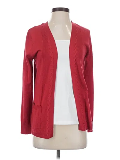 Pre-owned Love Scarlett Cardigan Sweater In Red