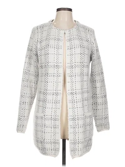 Pre-owned Love Scarlett Cardigan Sweater In White