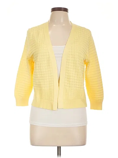 Pre-owned Love Scarlett Cardigan Sweater In Yellow