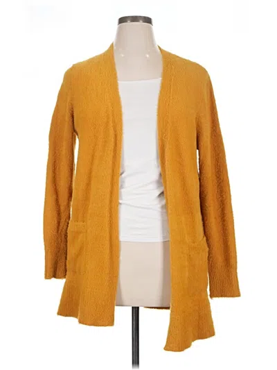 Pre-owned Love Scarlett Cardigan Sweater In Yellow