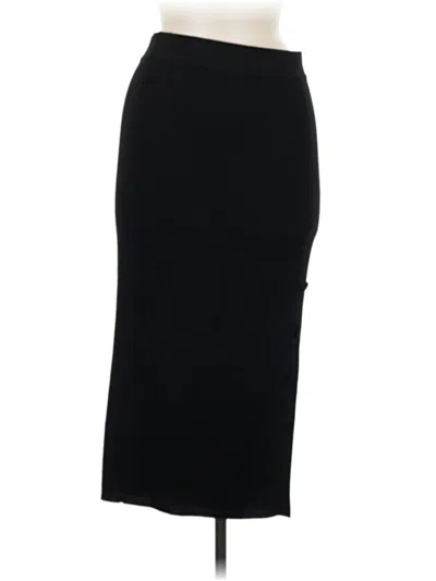 Pre-owned Love Scarlett Formal Skirt In Black
