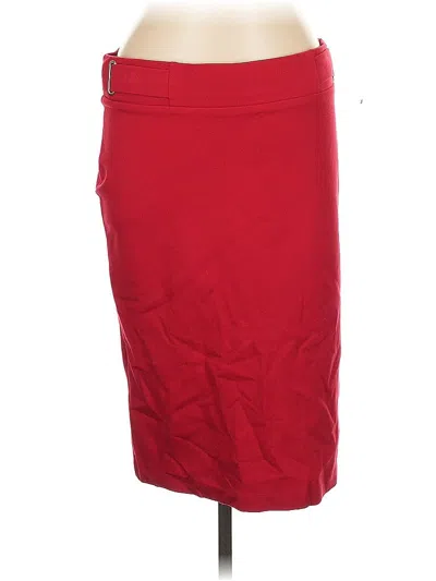 Pre-owned Love Scarlett Formal Skirt In Red