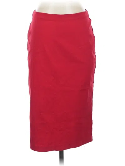 Pre-owned Love Scarlett Formal Skirt In Red