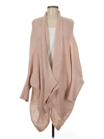 Pre-owned Love Scarlett Poncho In Pink