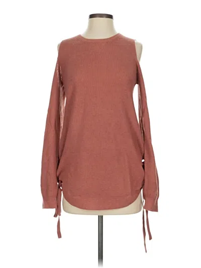 Pre-owned Love Scarlett Pullover Sweater In Brown