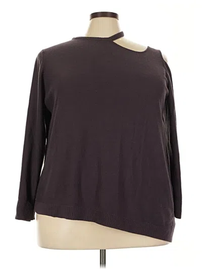 Pre-owned Love Scarlett Pullover Sweater In Brown