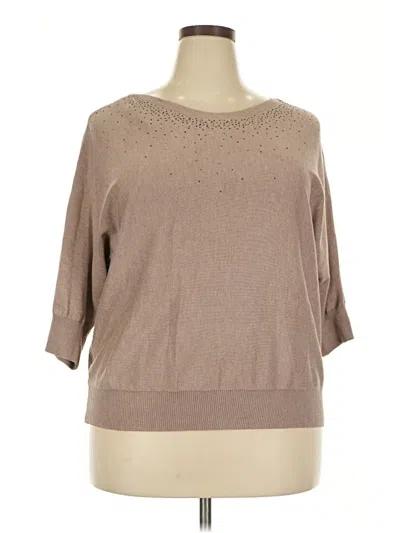 Pre-owned Love Scarlett Pullover Sweater In Brown