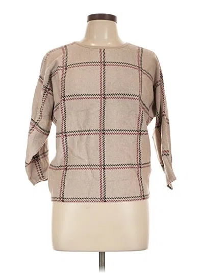 Pre-owned Love Scarlett Pullover Sweater In Tan