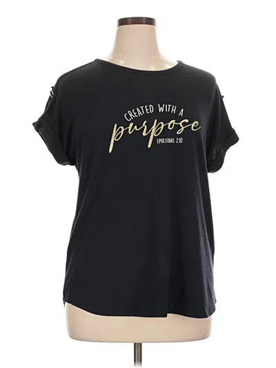 Pre-owned Love Scarlett Short Sleeve T-shirt In Black