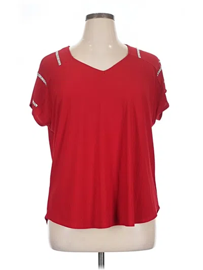 Pre-owned Love Scarlett Short Sleeve T-shirt In Red