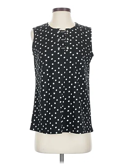 Pre-owned Love Scarlett Sleeveless Blouse In Black