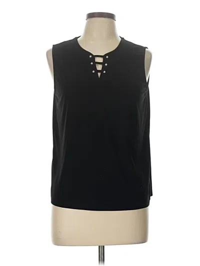 Pre-owned Love Scarlett Sleeveless Blouse In Black