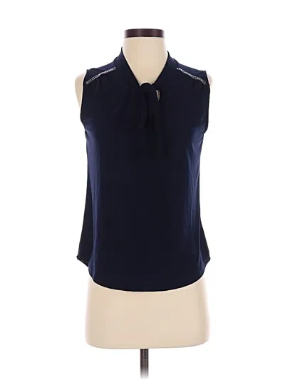 Pre-owned Love Scarlett Sleeveless Blouse In Blue