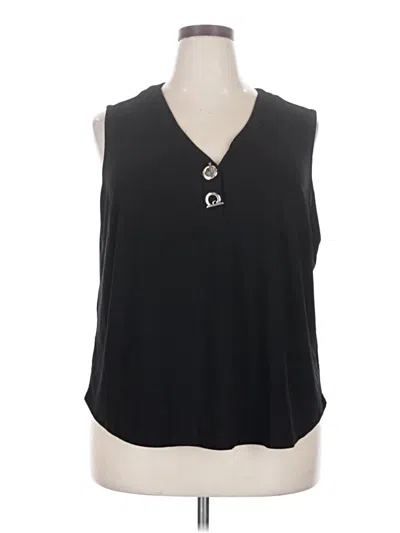 Pre-owned Love Scarlett Sleeveless T-shirt In Black