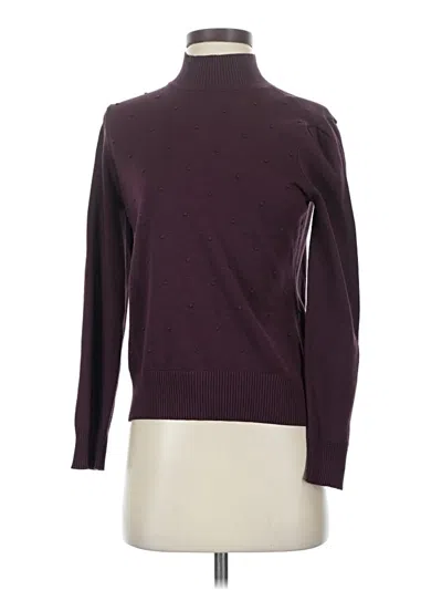 Pre-owned Love Scarlett Turtleneck Sweater In Burgundy