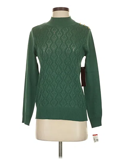 Pre-owned Love Scarlett Turtleneck Sweater In Green
