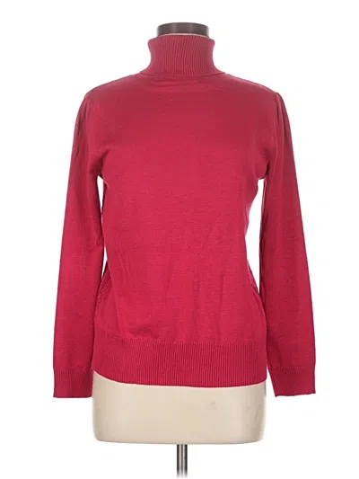 Pre-owned Love Scarlett Turtleneck Sweater In Red
