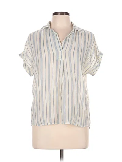 Pre-owned Love Short Sleeve Blouse In Ivory
