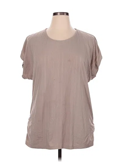 Pre-owned Love Short Sleeve T-shirt In Brown