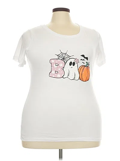 Pre-owned Love Short Sleeve T-shirt In White