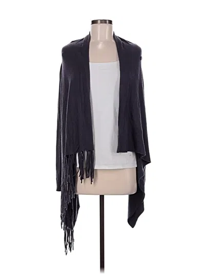 Pre-owned Love Stitch Cardigan Sweater In Black