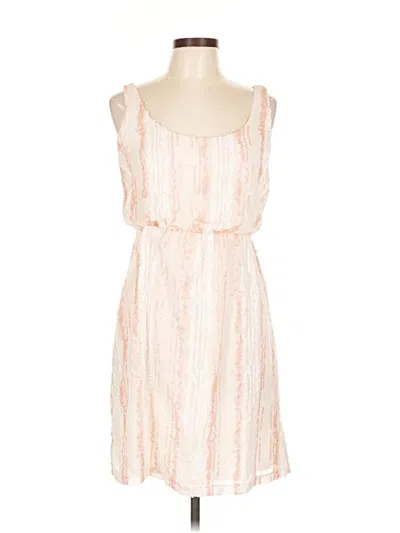 Pre-owned Love Stitch Casual Dress In White